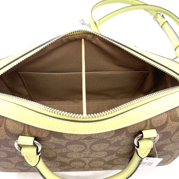 Coach Rowan Satchel Crossbody Bag - Picture 7 of 10